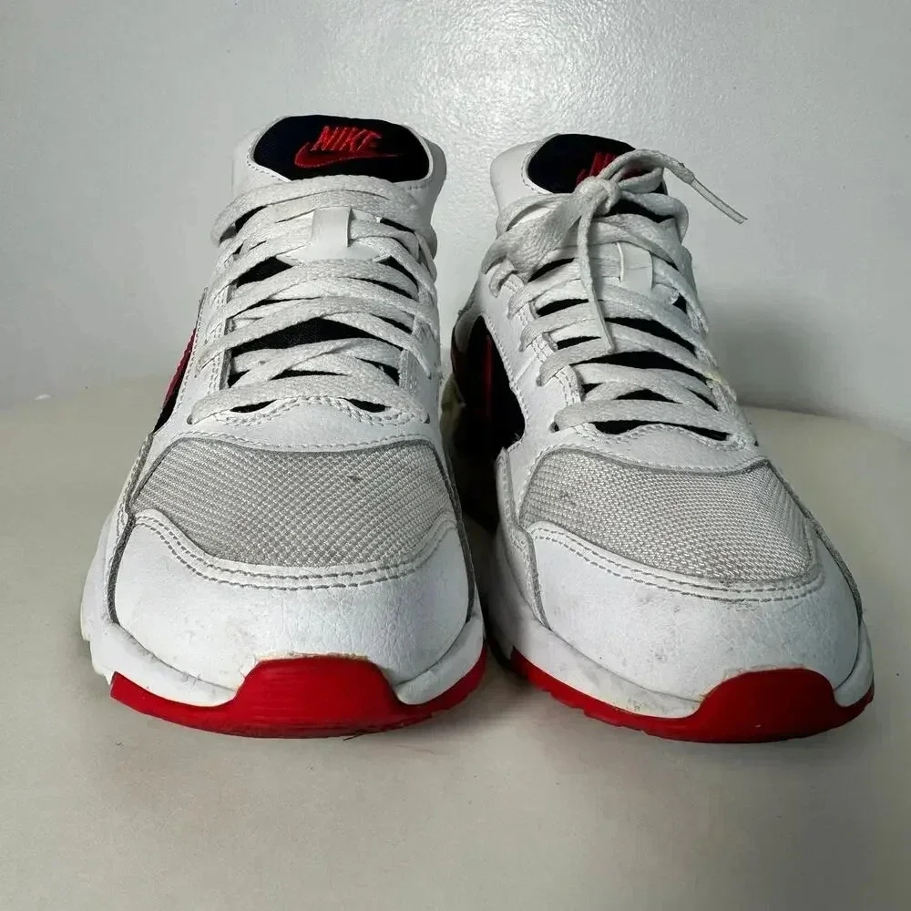 Nike‎ Air Zoom Pegasus 92 USA Olympic Sneakers white, red, gold, navy sz 5.5y